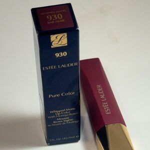 Estee Lauder ~ Pure Color Whipped Matte Lip Color ~ #930 Bar Noir ~.3 oz ~NIB